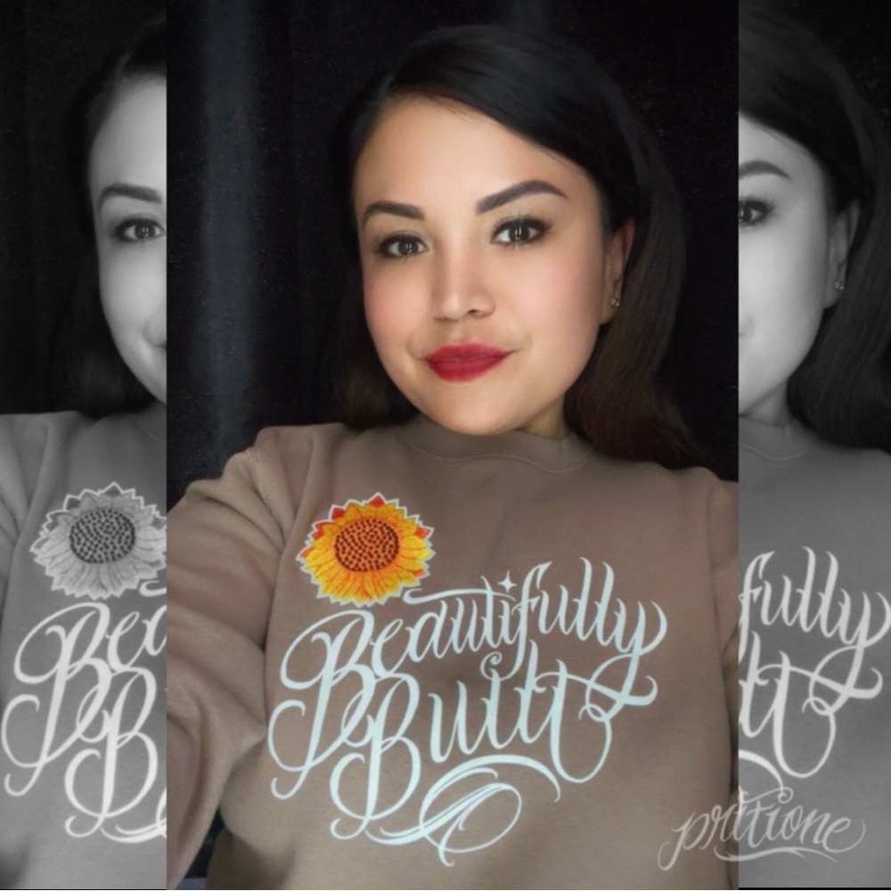 Beautifully Built Sunflower Sweatshirt